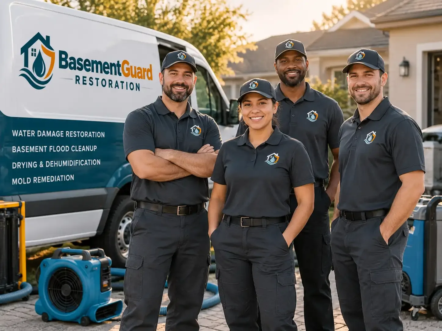 Basement Water Damage Restoration company in Wixom, MI